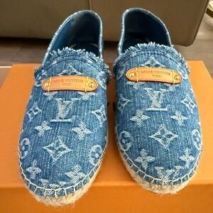 Louis Vuittton Denim Starboard Espadrilles - Limited Edition